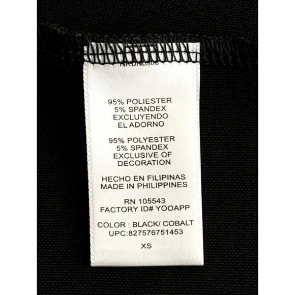 Narciso Rodriguez Cowl Neck Block Sheath Dress 3/4 Sleeves Back Zipper XS - Picture 12 of 12